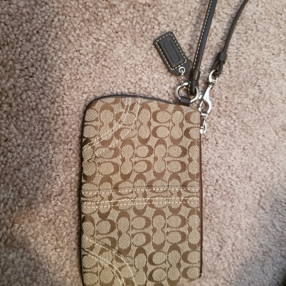 Coach wristlet